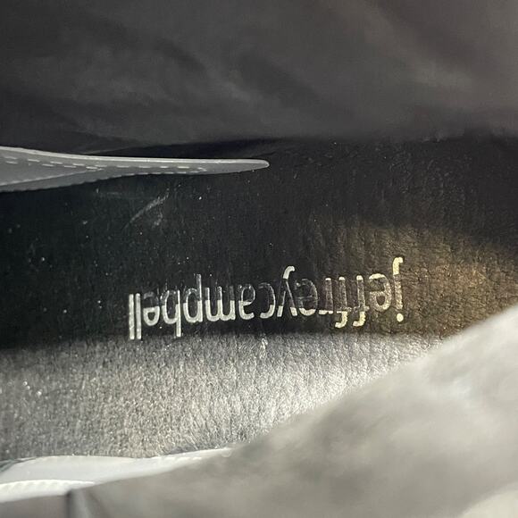 Jeffrey Campbell Women's Spaced Block Heel Bootie Black Suede Size 6.5 - Picture 8 of 15